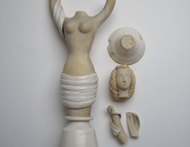 Bougeoir Colette - Resaturation de Ceramique