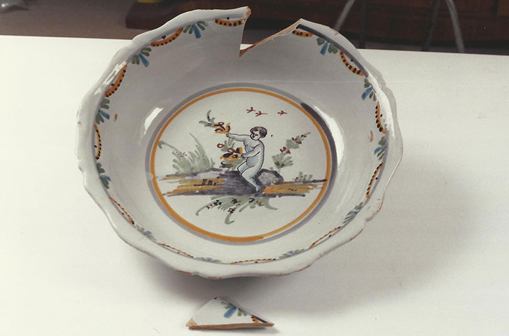 Saladier Nevers - Resaturation de Ceramique