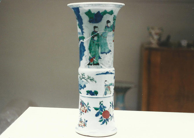 Vase rouleau - Resaturation de Ceramique